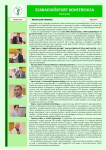 SZABAIDŐSPORT KONFERENCIA összegzés